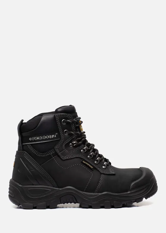Buckbootz BSH009 S3 Werkschoen Zwart