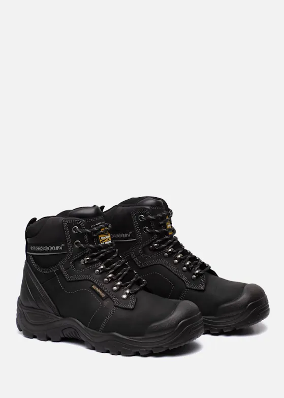 Buckbootz BSH009 S3 Werkschoen Zwart