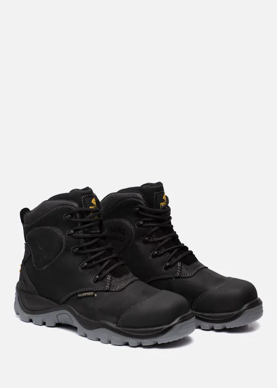 Buckbootz BSH012 Sicherheitsschuh S3, braun