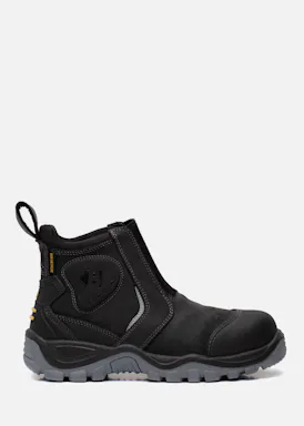 Buckbootz BSH014 Sicherheitsschuh, S3, schwarz
