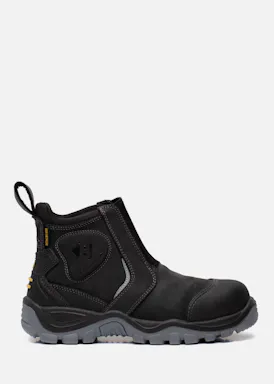 Buckbootz BSH014 Sicherheitsschuh, S3, schwarz