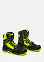 Buckbootz Buckz BVIZ1 Highviz Hoge Werkschoen S3 Geel/Zwart miniatuur