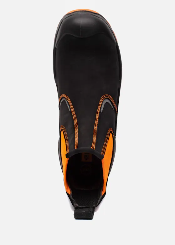 Buckbootz Buckz BVIZ3 Highviz Werkschoen S3 Oranje/Zwart