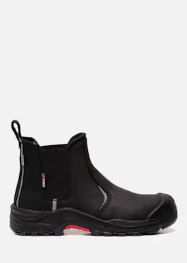Buckbootz NKZ101 S3S Slip on, schwarz
