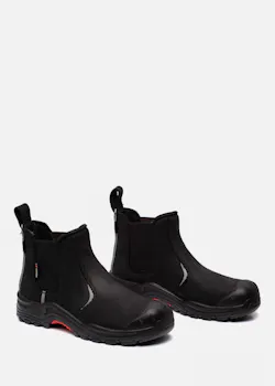 Buckbootz NKZ101 S3S Chaussure à enfiler Noir thumbnail (vignette)