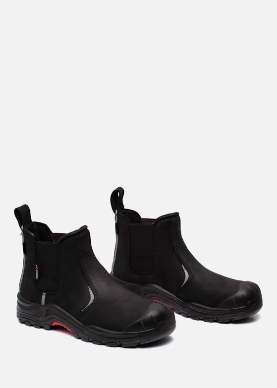 Buckbootz NKZ101 S3S Instapper Zwart
