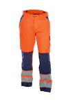 Oranje/marineblauw