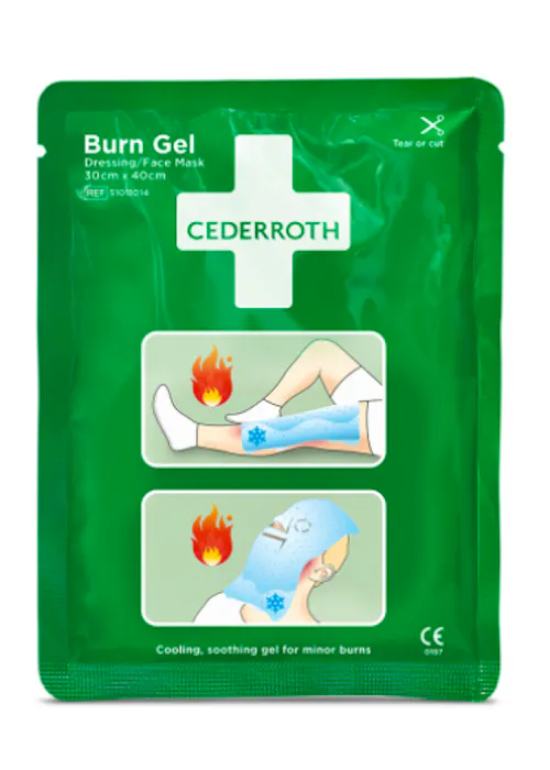 Pansement au gel brûlures Cederroth, masque pour le visage 30×40 cm (14946217)