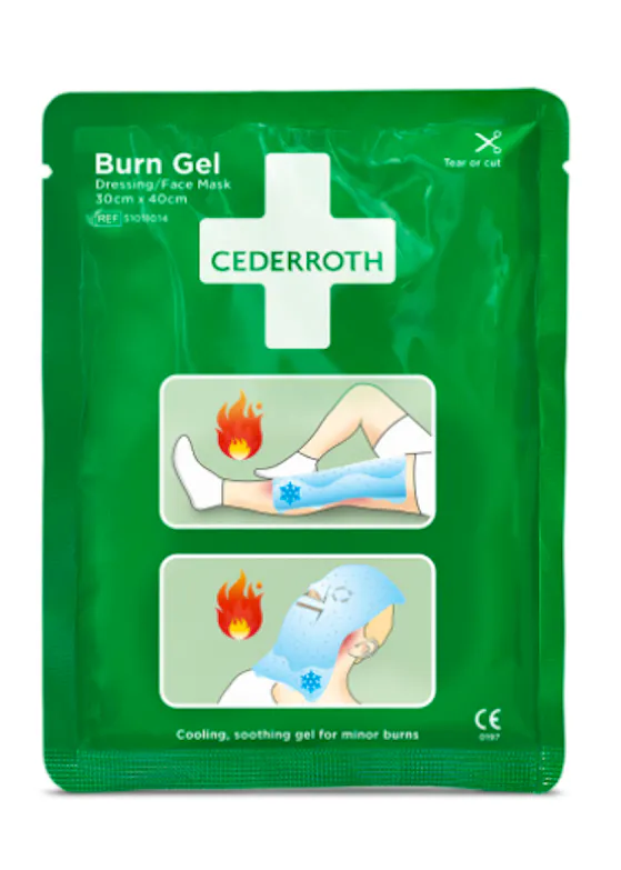 Cederroth Burn Gel Dressing / Face Mask, 30 × 40 cm (14946217)