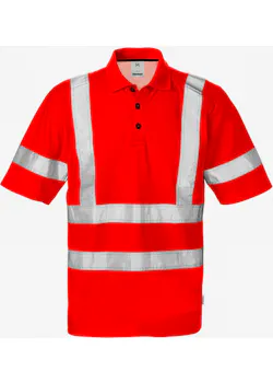Fristads 111332 Poloshirt High Vis Klasse 3 7025 Phv miniatuur
