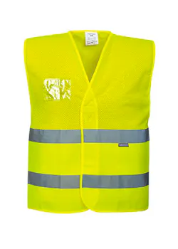 Portwest C494 Meshvest Half Hi-Vis Reflecterend Regular Fit miniatuur