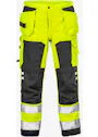 Fristads Hi Vis Softshell Werkbroek Klasse 2 2083 Wyh miniatuur