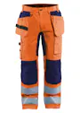 Blåkläder 1552 Arbeitshose mit Stretch, High-Vis Vorschaubild