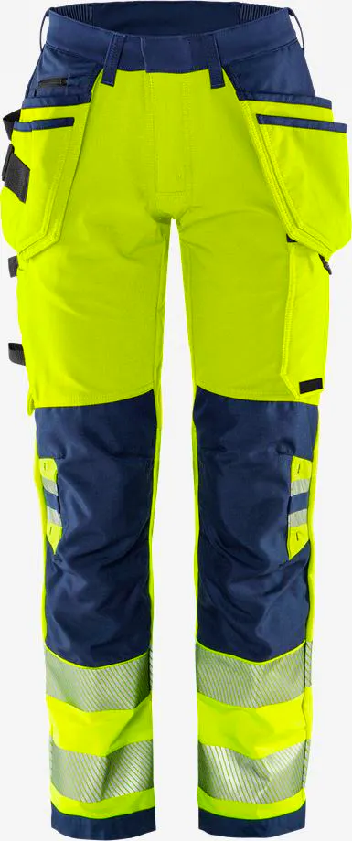 Hi-Vis Geel/Marineblauw