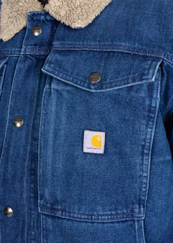 Carhartt Relaxed Fit Denim Sherpa-Lined Jacke 106323 Vorschaubild
