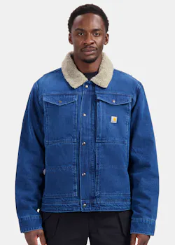 Carhartt Relaxed Fit Denim Sherpa-Lined Jacket 106323