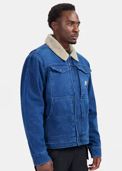 Carhartt Relaxed Fit Denim Sherpa-Lined Jacke 106323 Vorschaubild