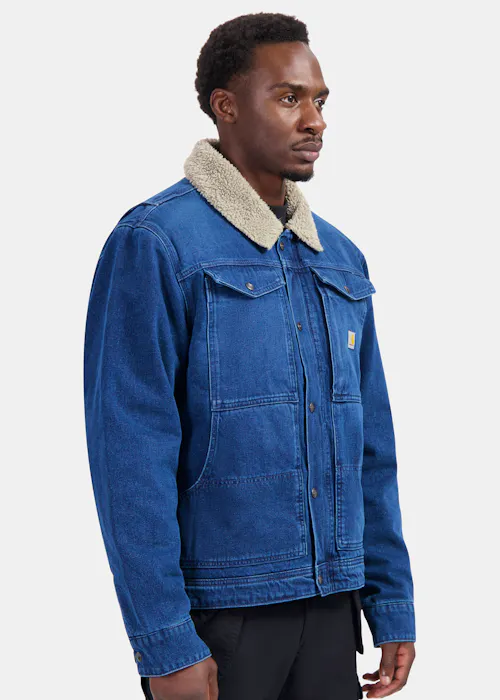 Carhartt Relaxed Fit Denim Sherpa-Lined Jacke 106323