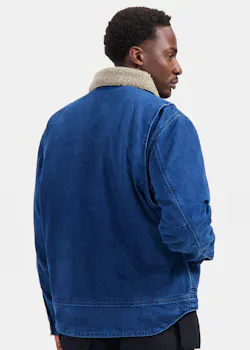 Carhartt Relaxed Fit Denim Sherpa-Lined Jacke 106323 Vorschaubild