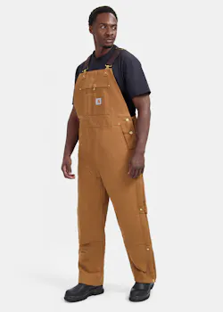 Carhartt Firm Duck 104393 Bib Overall Insulated Comfort Fit miniatuur