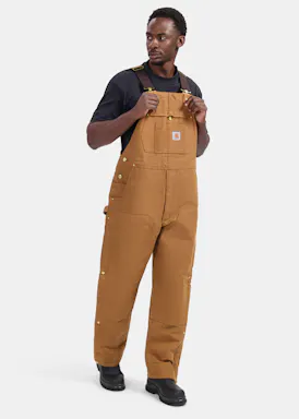 Carhartt Firm Duck Insulated Bib Overall (104393)