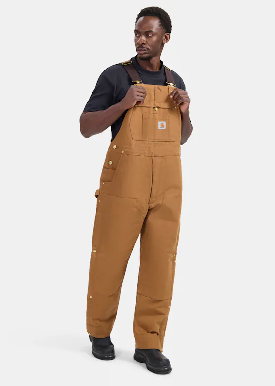 Carhartt Firm Duck Insulated Bib Overall (104393)