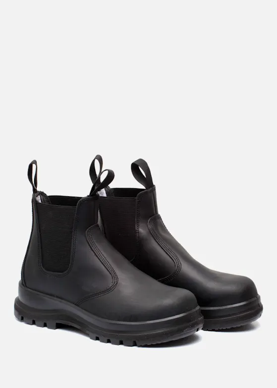 Carhartt Carter Rugged Flex® S3 Chelsea Safety Boot, Black