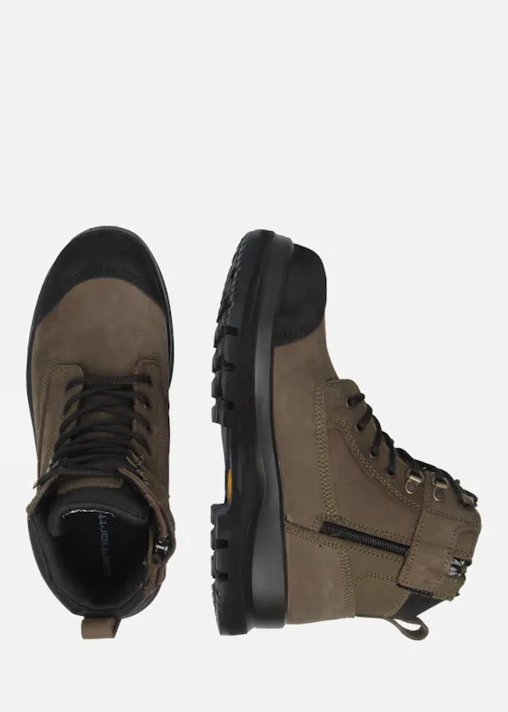 Carhartt Detroit 6-inch S3 Zip Boot Moosgrün