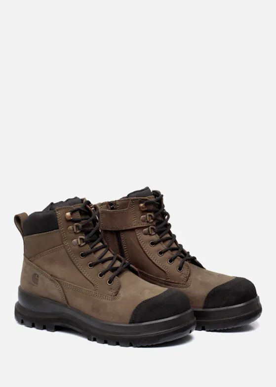 Carhartt Detroit 6-inch S3 Zip Boot Moosgrün