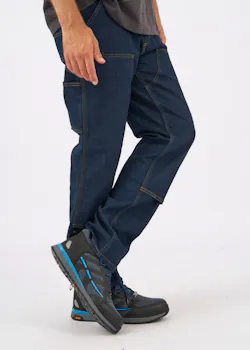 Carhartt Double Front Dungaree Jeans 103329 miniatuur