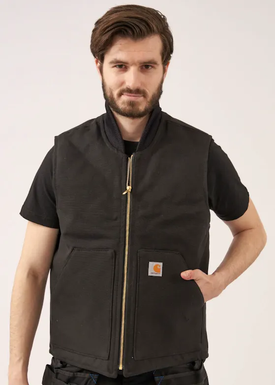Carhartt Duck Insulated Rib Collar Vest