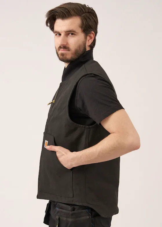 Carhartt Duck Insulated Rib Collar Vest