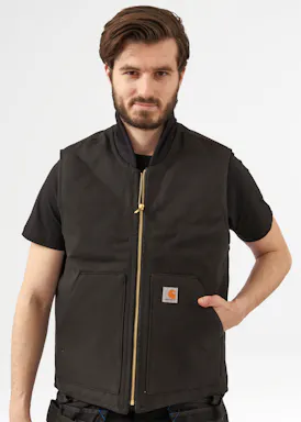 Carhartt Duck Insulated Rib Collar Vest