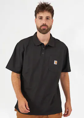 Carhartt Force Delmont 103569 Poloshirt Cotton Pocket Relaxed Fit