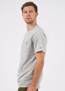 Carhartt 104616 T-shirt SS Pocket Force Flex Regular Fit miniatuur