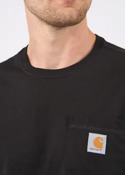 Carhartt 104616 T-shirt SS Pocket Force Flex Regular Fit miniatuur