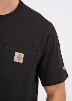 Carhartt 104616 T-shirt SS Pocket Force Flex Regular Fit miniatuur