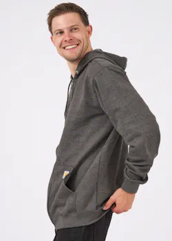 Carhartt K122 Loose Fit Midweight Full-Zip Sweatshirt Comfort Fit miniatuur