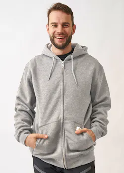 Carhartt K122 Loose Fit Midweight Full-Zip Sweatshirt Comfort Fit miniatuur