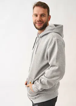 Carhartt K122 Loose Fit Midweight Full-Zip Sweatshirt Comfort Fit miniatuur