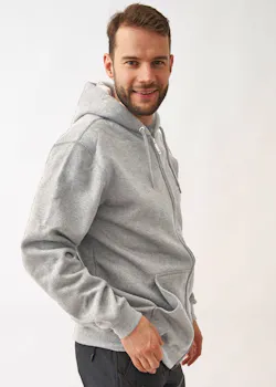 Carhartt K122 Loose Fit Midweight Full-Zip Sweatshirt Comfort Fit miniatuur