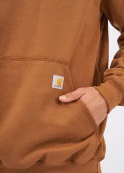 Carhartt Iconic K288 Hoodie met Logo Comfort Fit miniatuur