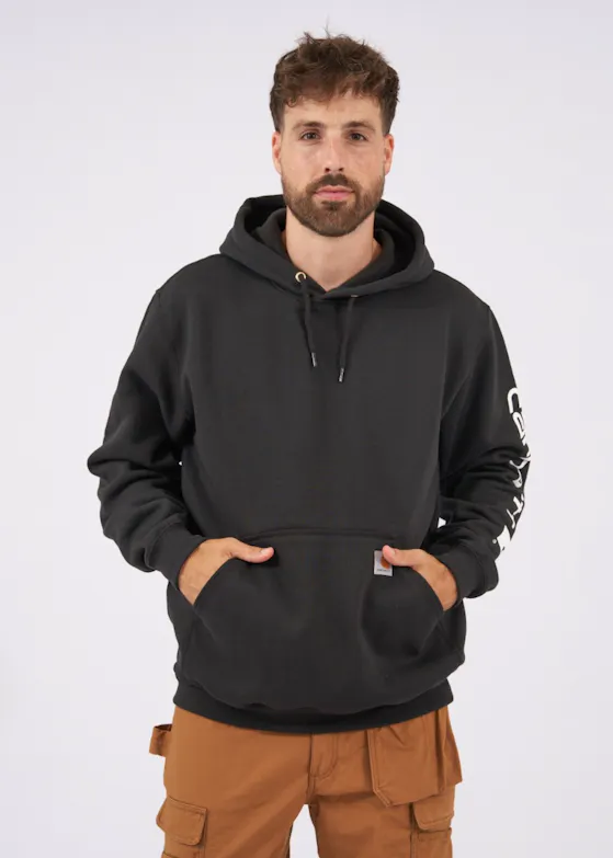 Carhartt Loose Fit Midweight Logo Sleeve Graphic Sweatshirt
