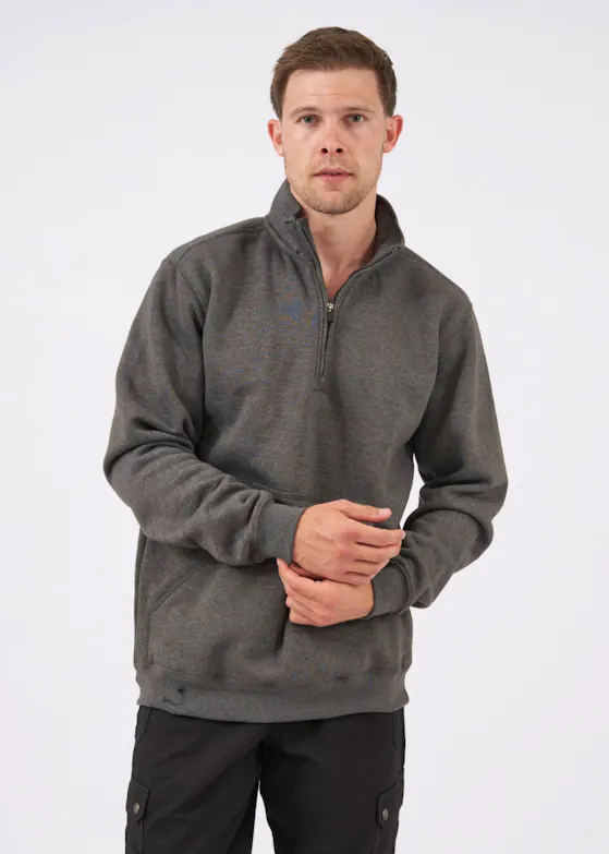 Carhartt Loose-Fit Midweight Quarter-Zip Mock-Neck Sweatshirt