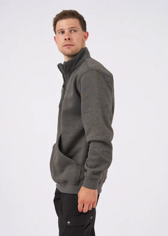 Carhartt Loose Fit Midweight Quarter Zip Mock Neck Sweatshirt