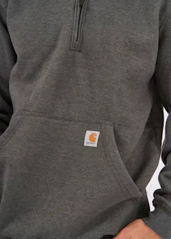 Carhartt Loose Fit Midweight Quarter Zip Mock Neck Sweatshirt miniatuur