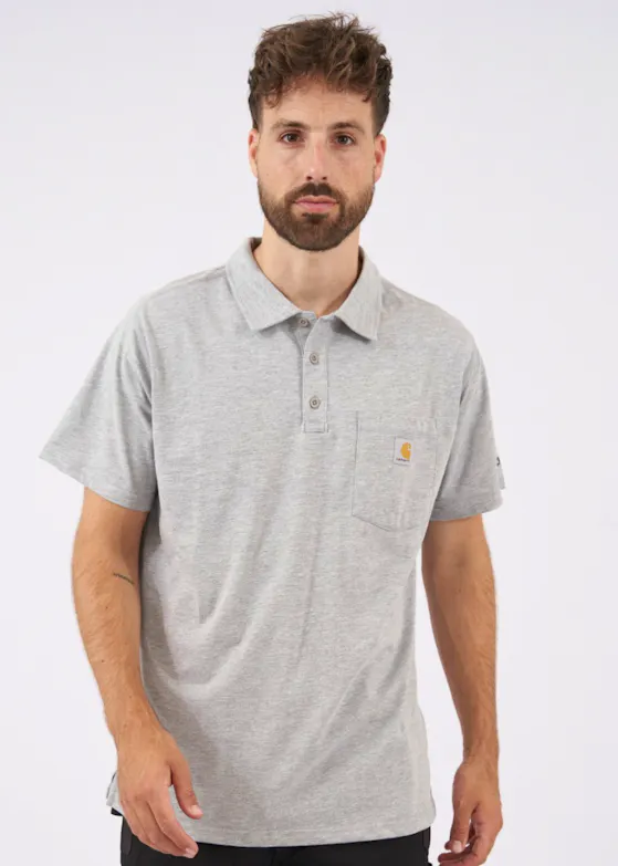 Carhartt Midweight Short-Sleeve Pocket K570 Poloshirt Loose Fit
