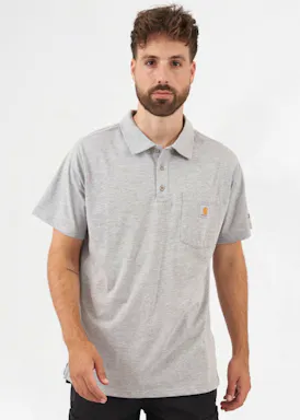 Carhartt Midweight Short-Sleeve Pocket K570 Poloshirt Loose Fit