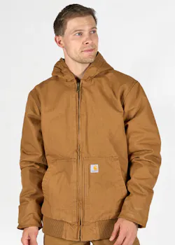 Loose Fit Washed Duck Insulated Active Jack