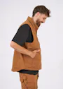 Carhartt Loose-Fit Washed-Duck Sherpa-Lined Mock-Neck Vest Vorschaubild
